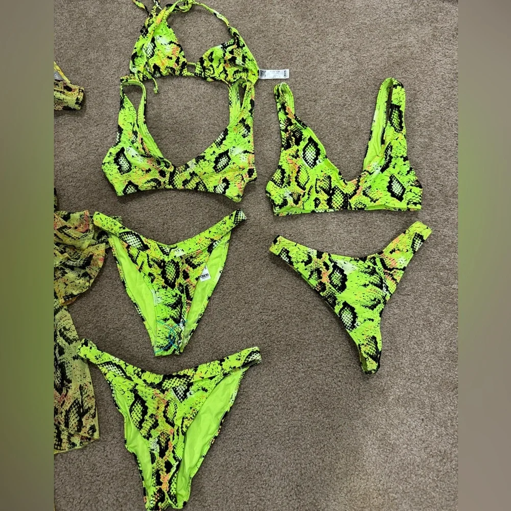 ASOS Neon bikini set - Picture 14 of 17